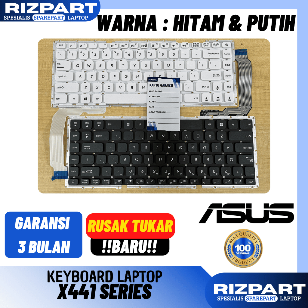 [ORI] KEYBOARD LAPTOP ASUS X441 X441S X441NA X441N X441NC X441SA X441SC X441U A441 A441U A441U