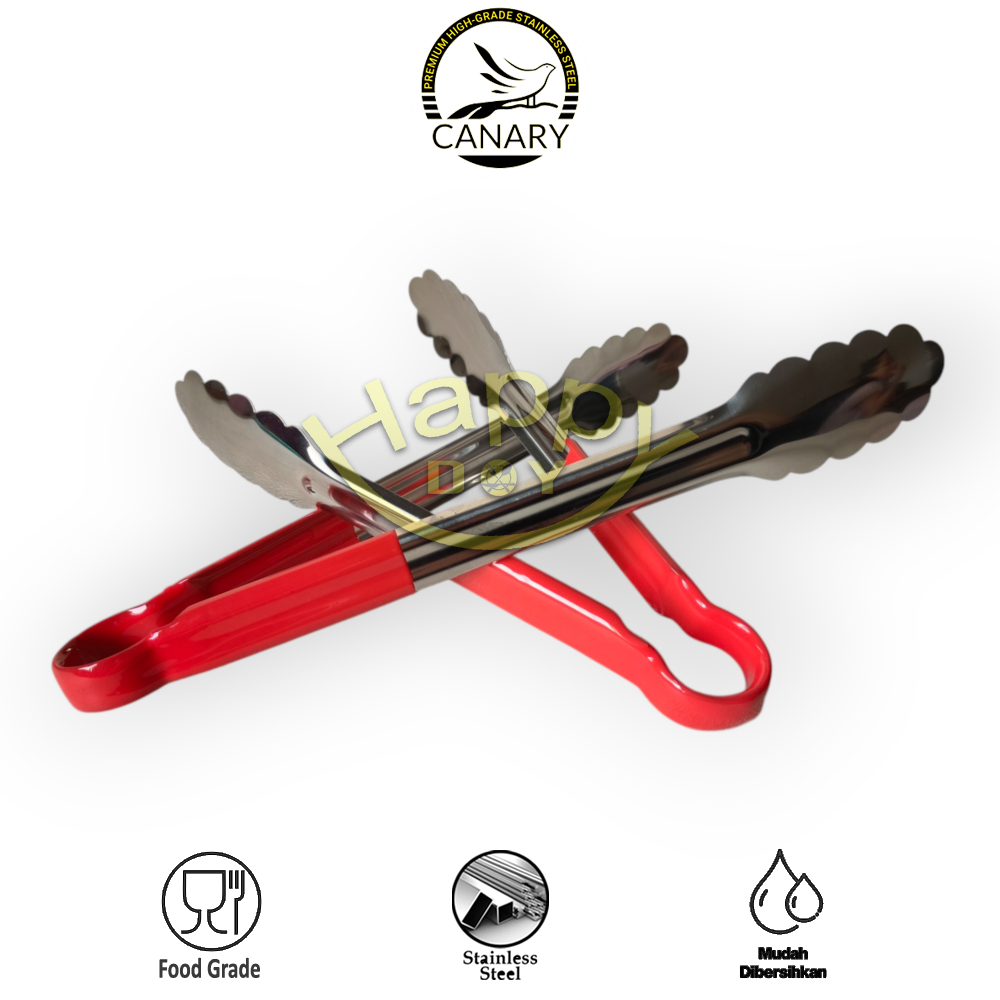 CAPITAN KUE | COOKING TONGS  | FOOD TONGS | CAPITAN MAKANAN KERING CANARY