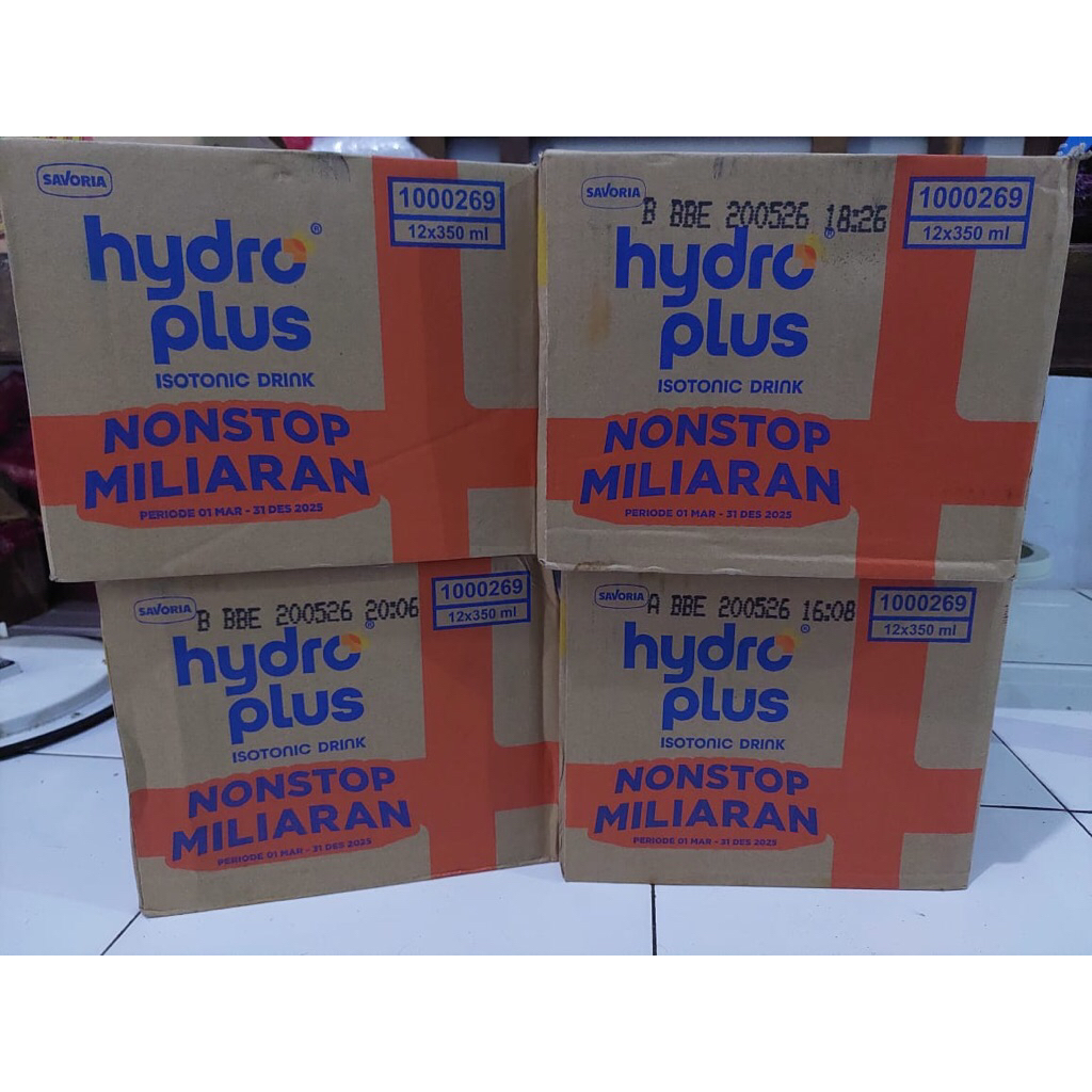 

[KARTON] HYDROPLUS Kemasan NONSTOP MILIARAN (KODE TERSEGEL AMAN)