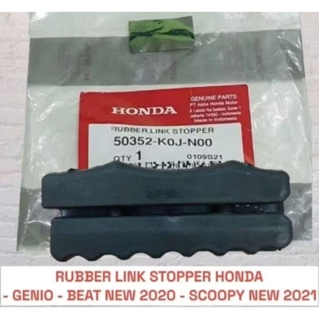 Rubber Link Stopper Karet Totokan Mesin Beat Deluxe Scoopy Prestige Genio Street LED Original
