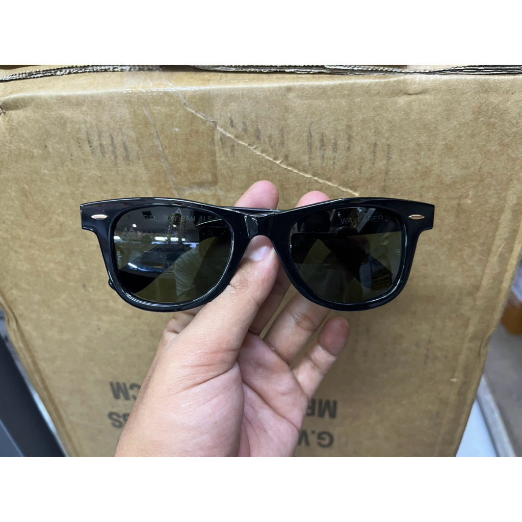 KACAMATA RAYBAN WAYFARER HARDROCK SERIES BL LOS ANGELES HITAM GLOSY second ori