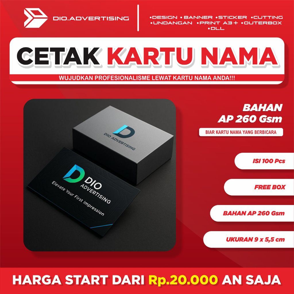 

Kartu Nama Custom / Desain Sendiri – Cetak Kartu Nama Murah
