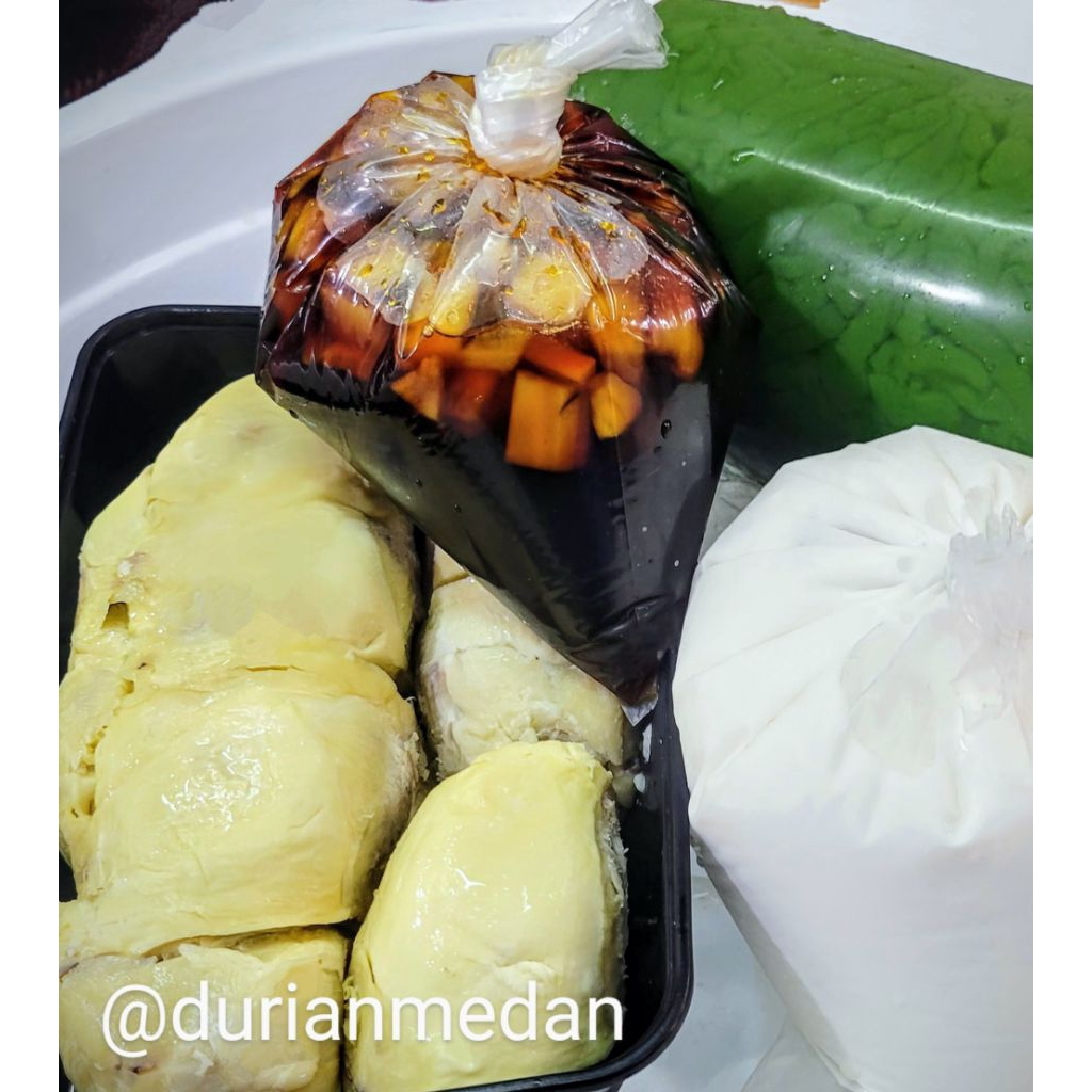 

PAKET CENDOL NANGKA+1BOX DURIAN MEDAN 500gram