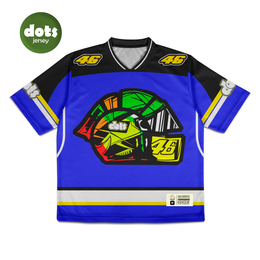 DOTS JERSEY VR 46 YMH // Jersey Oversize // Vintage // Streetwear