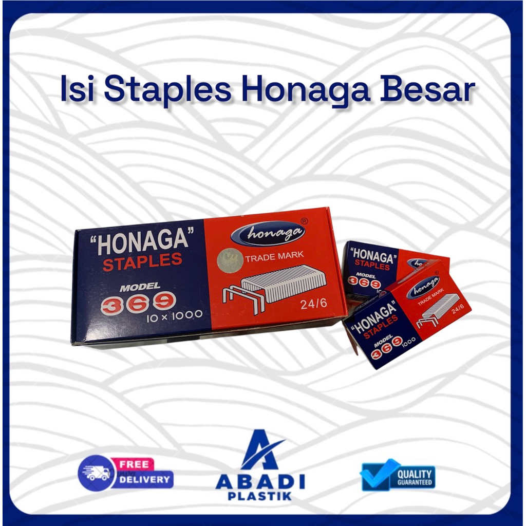 

Isi staples honaga besar