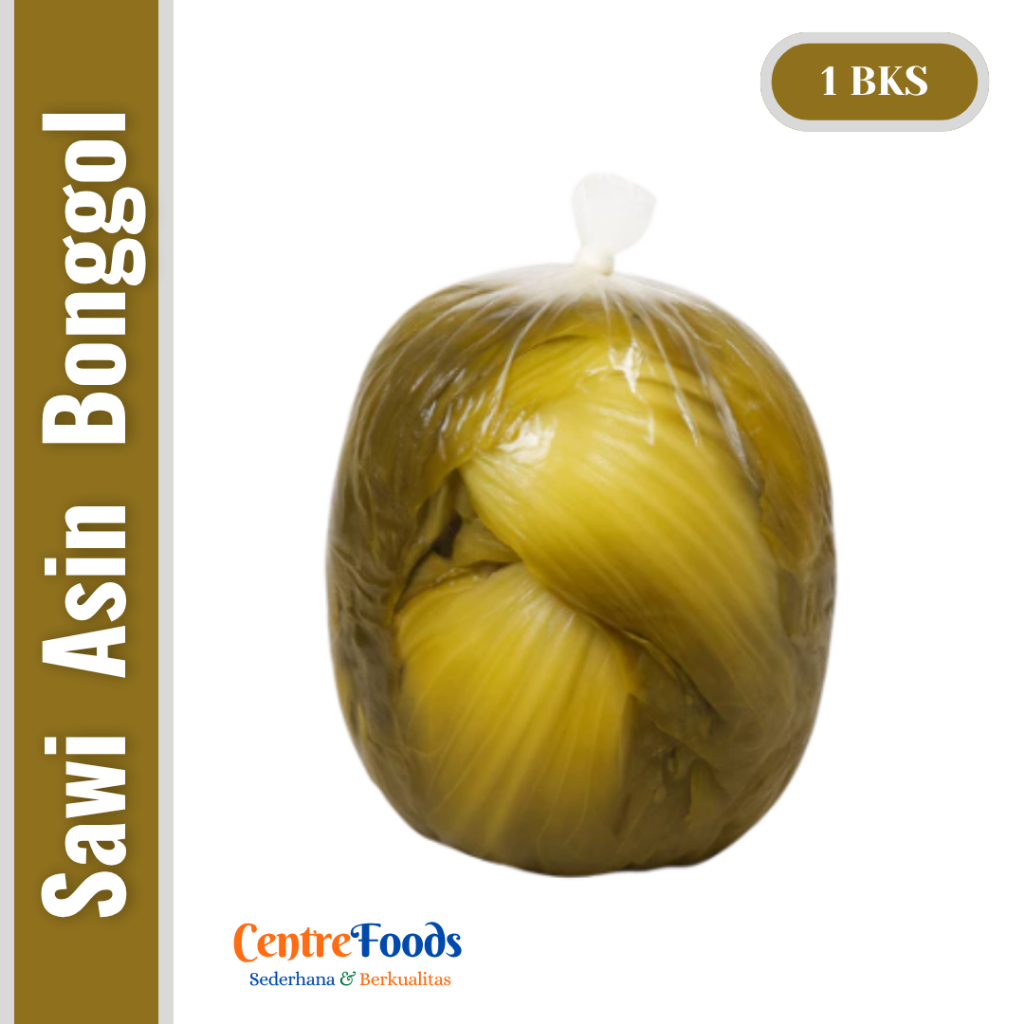 

Sawi Asin Bonggol Besar - Sawi Asin Bonggol HOMEMADE | 400gr [ Harga Per BKS ]