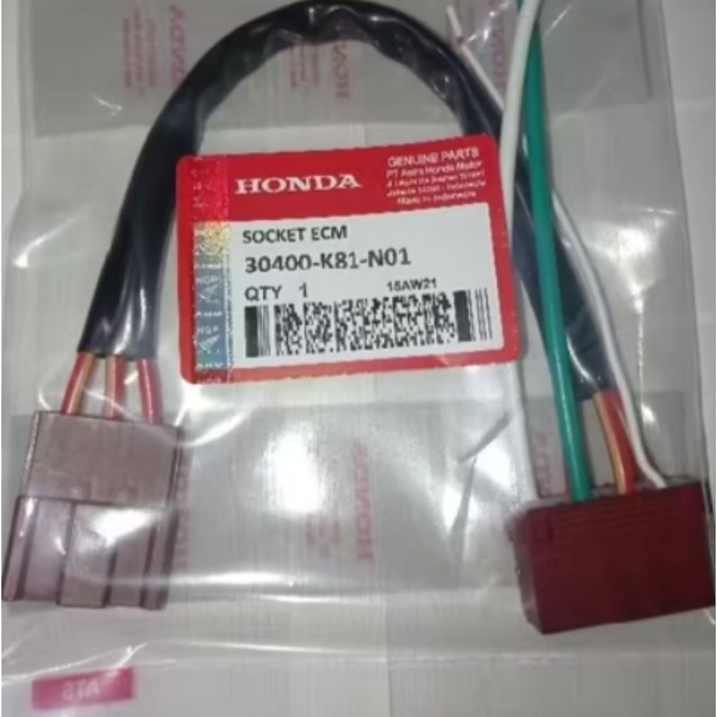 soket ecu/ECM Scoopy fi esp.beat esp.vario fi110