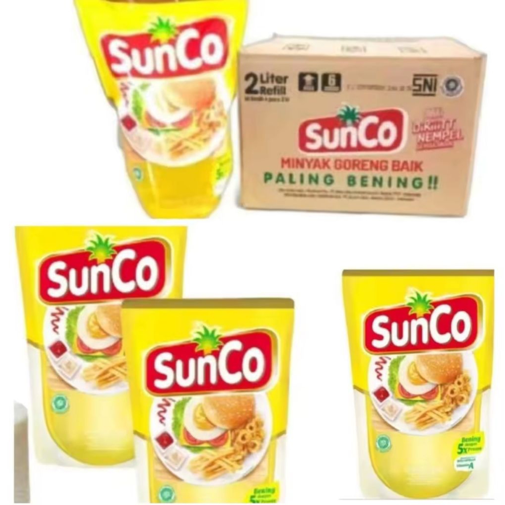 

Minyak goreng 2 liter mrek