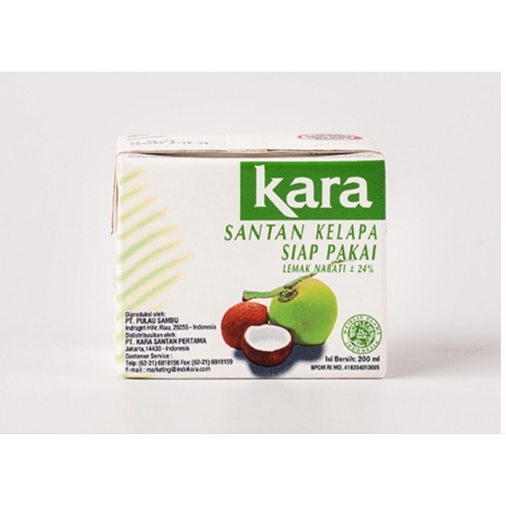 

SANTAN KARA 200ML ISI 10