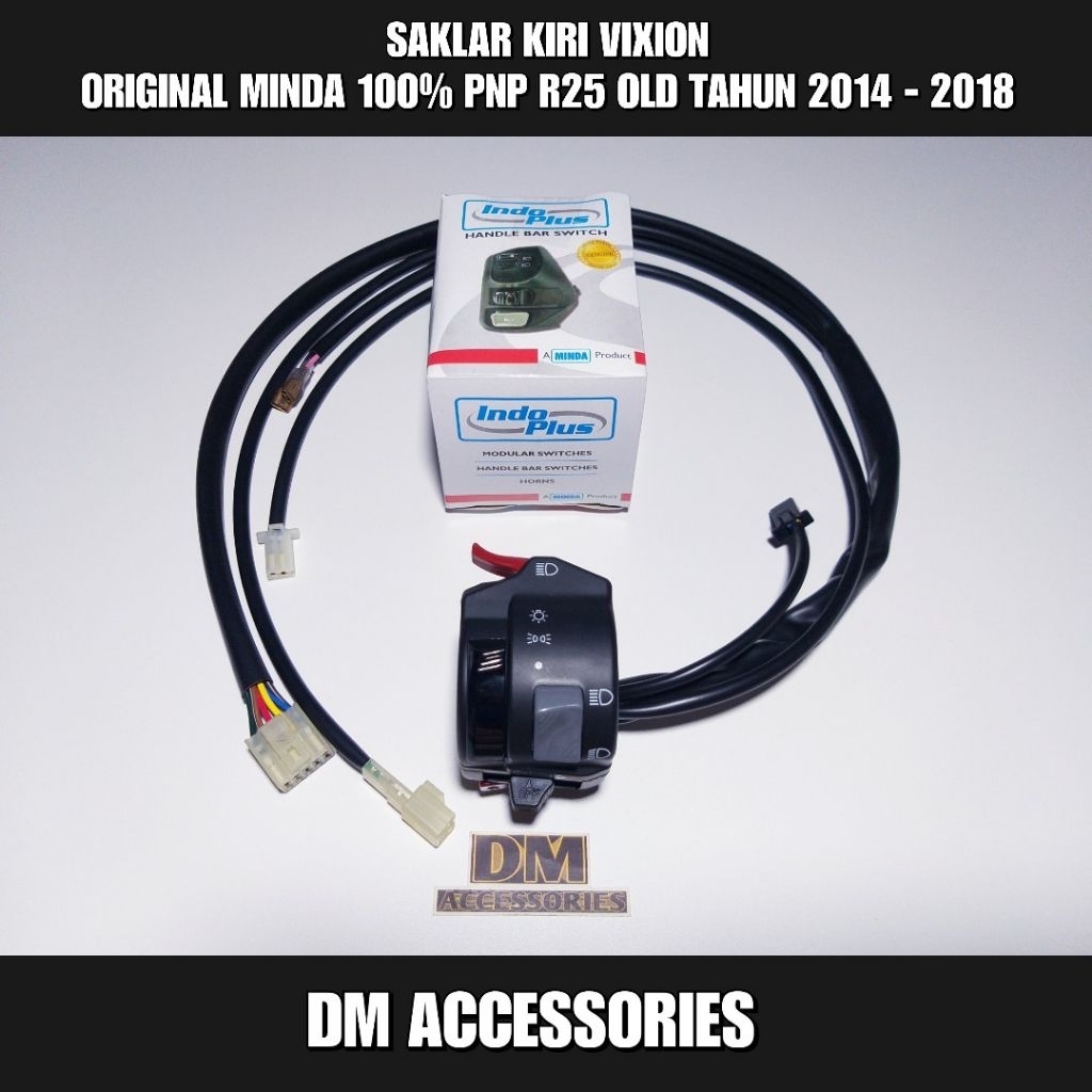 SAKLAR VIXION ORIGINAL MINDA 100% PNP YAMAHA R25 TAHUN 2014 - 2018