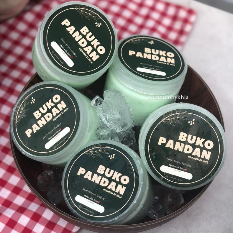 

Buko Pandan Sago Pandan Kelapa Creamy Segar dengan Kelapa Asli