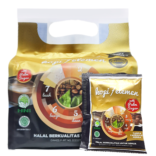 

Kopi Sevel Premium HNI - Kopi Serbuk Herbal - isi 10 Sachet / Puas