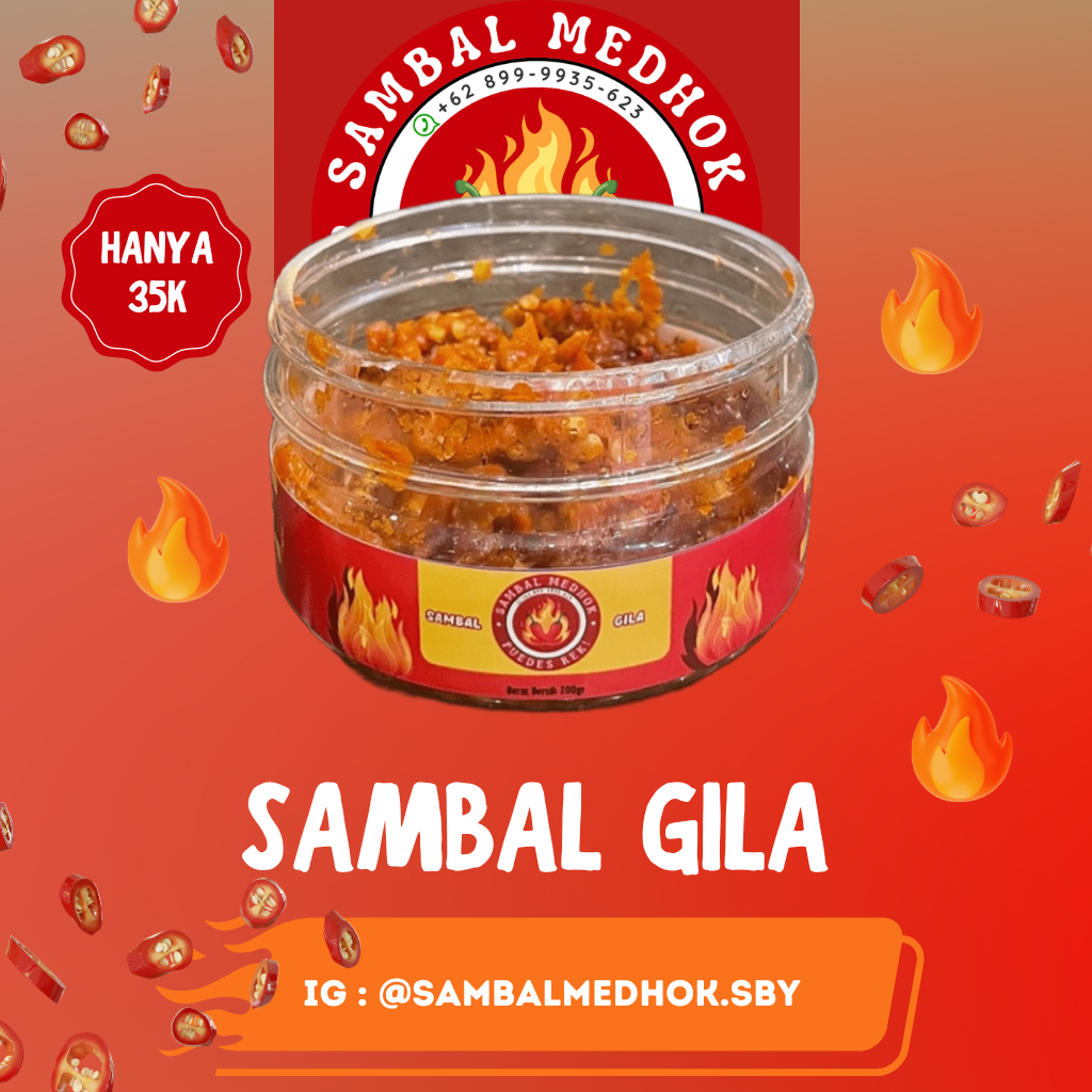 

Sambal Gila | SAMBAL MEDHOK ASLI SURABAYA