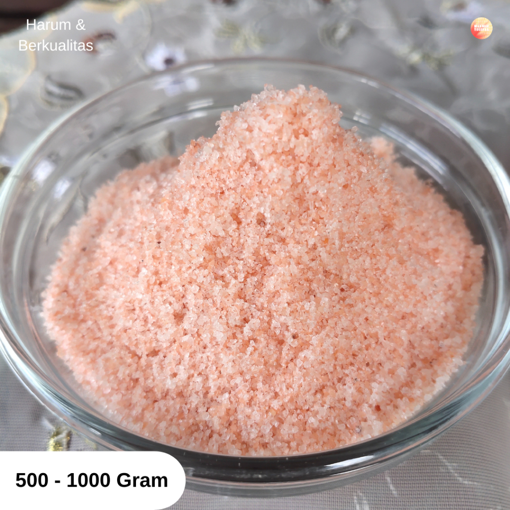 

Garam Himalaya 500–1000 Gram – Pink Salt Alami Kaya Mineral