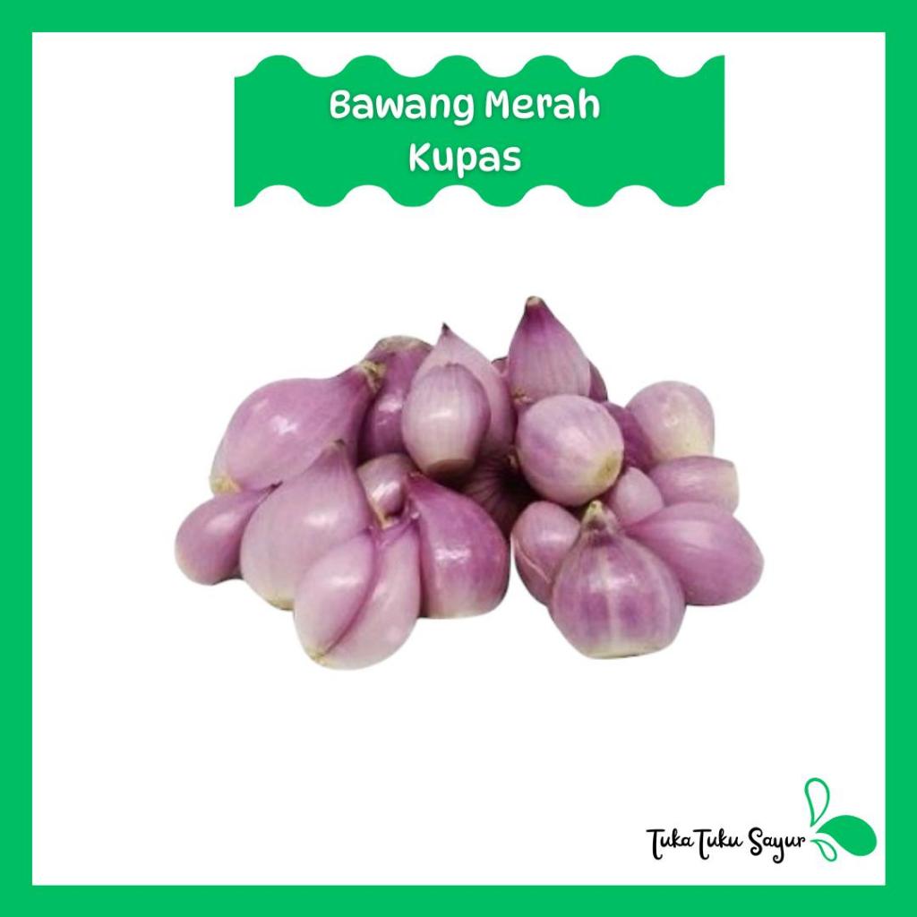 

BAWANG MERAH KUPAS 250gr - TukaTuku Sayur