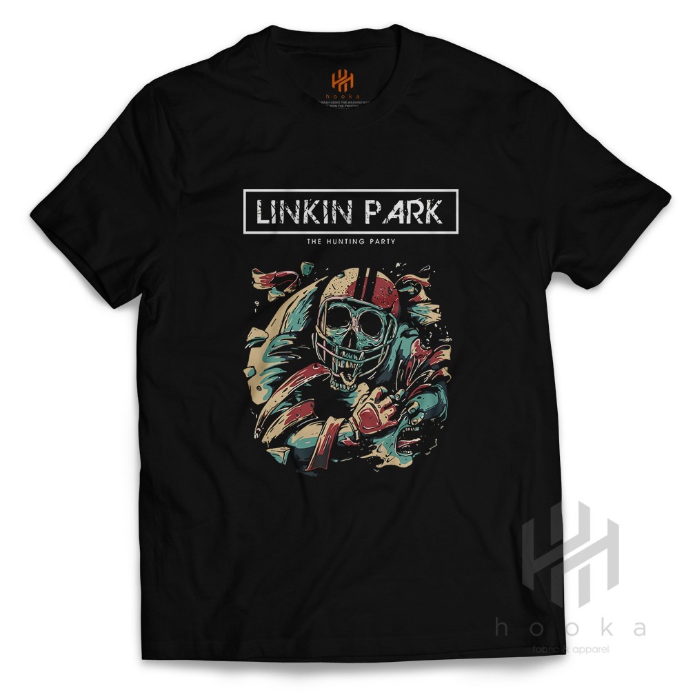 Tshirt Linkin Park The Hunting Party Katun 24s Hitam