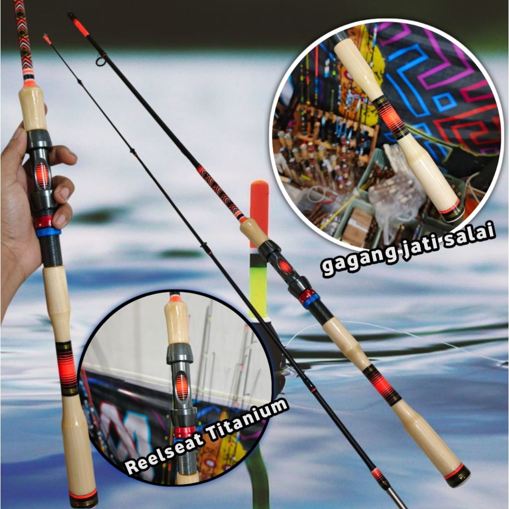 joran ikan galatama/pancing ikan custom