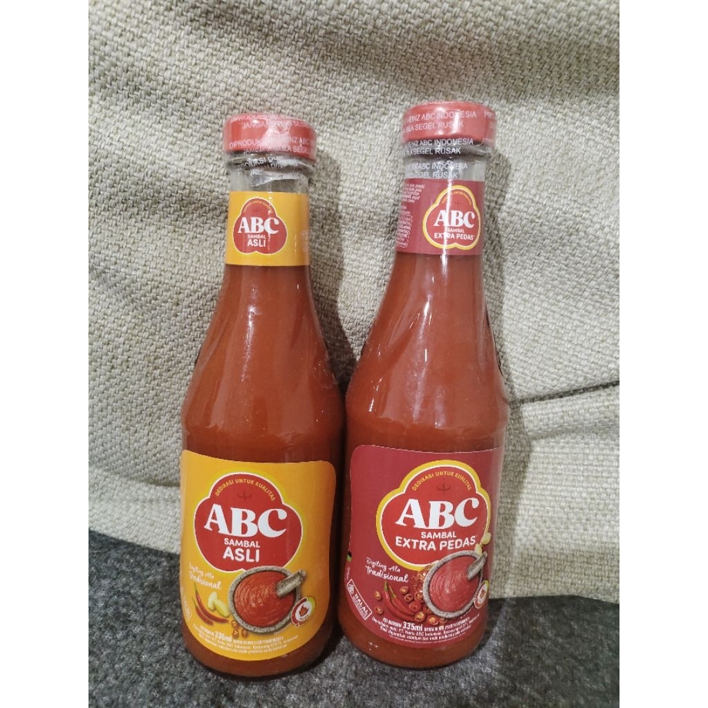 

ABC Saus Sambal Asli / Saos Sambal Extra Pedas Abc 335ml