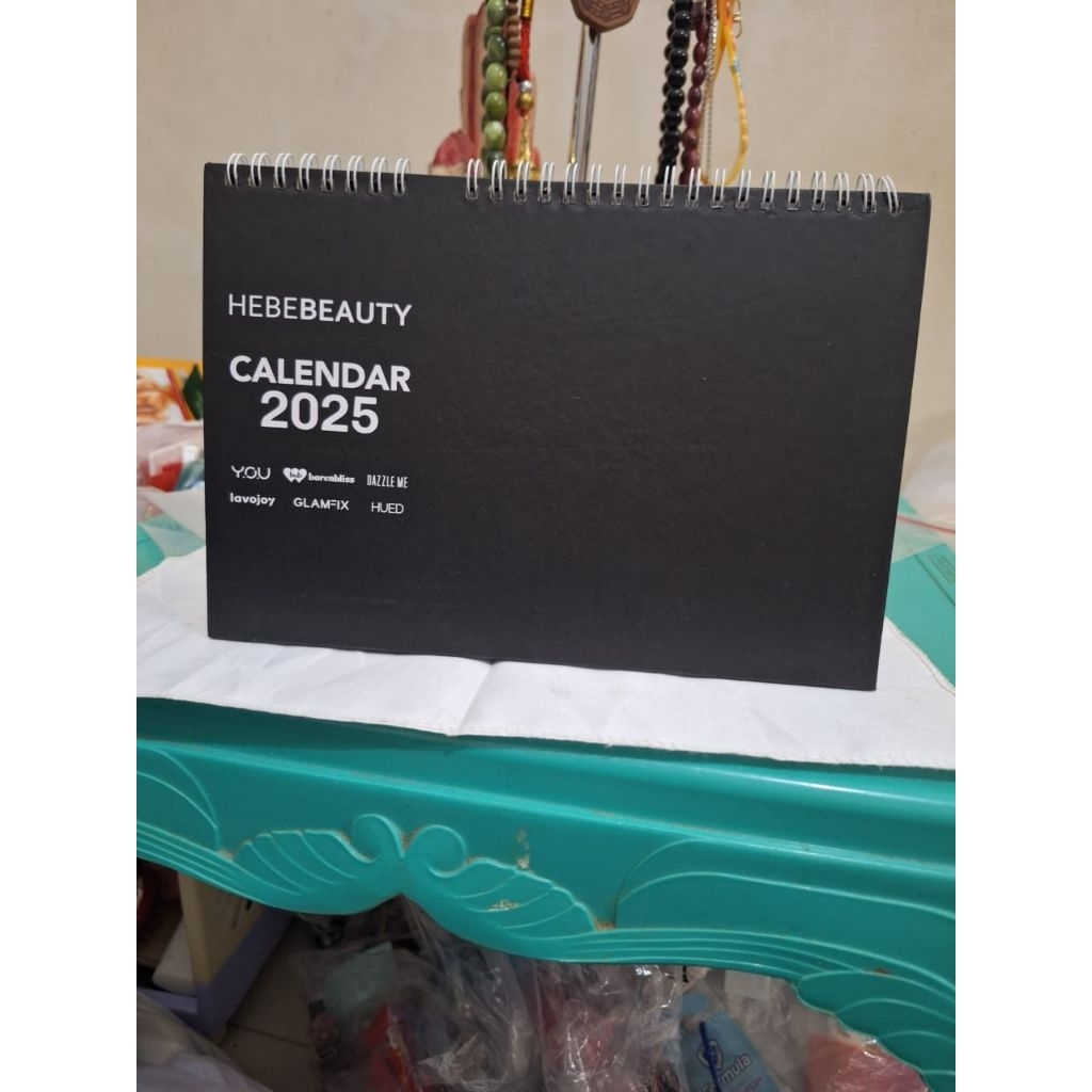 

Kalender hebe beauty 2025 lengkap dengan Kertas untuk mencatat Limited edition Barang terawat Pemakaian pribadi