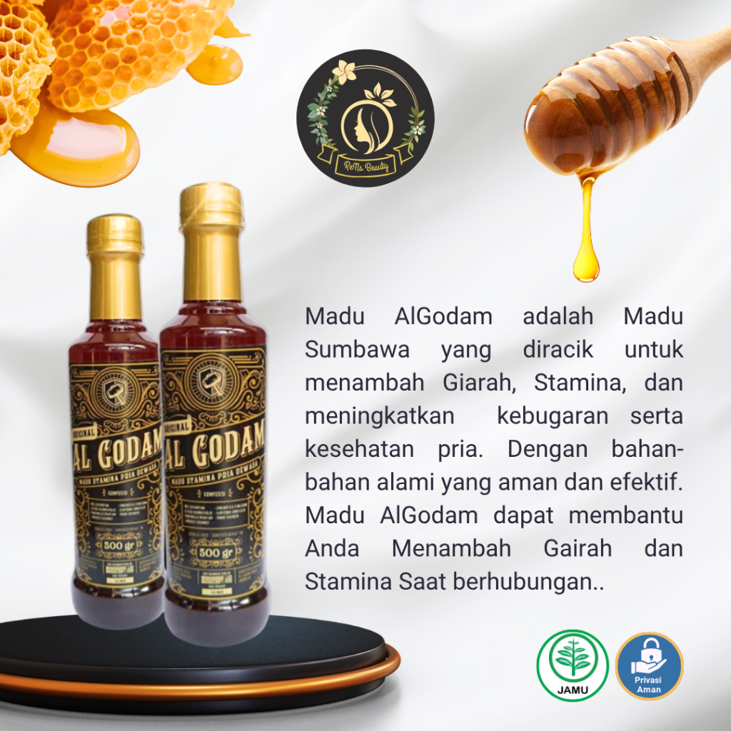 

QH RENS Store - MADU GLADIATOR ALGODAM - Madu Klanceng - Madu Stamina Pria - Untuk Kesehatan Pria