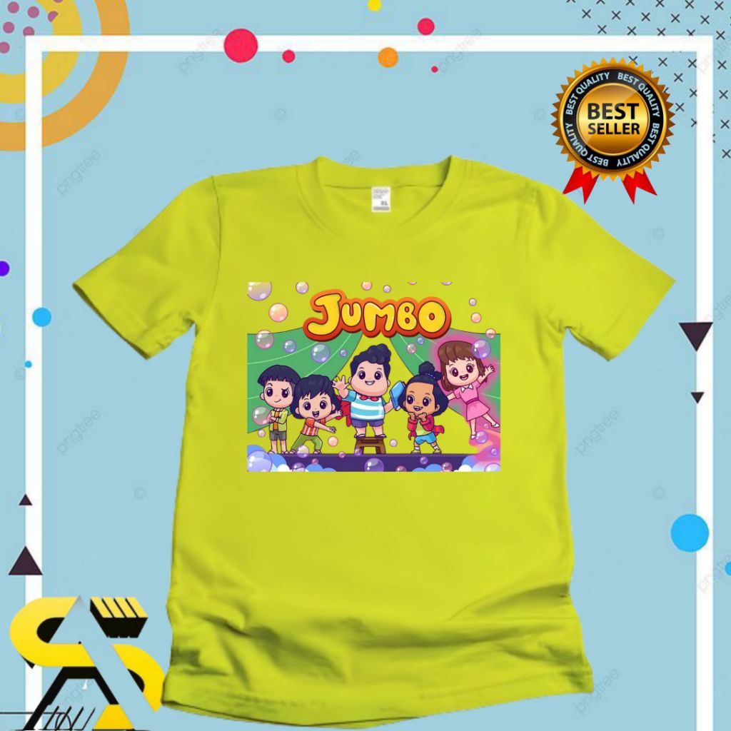 BAJU ANAK KAOS ATASAN ANAK JUMBO FLM ANIMASI