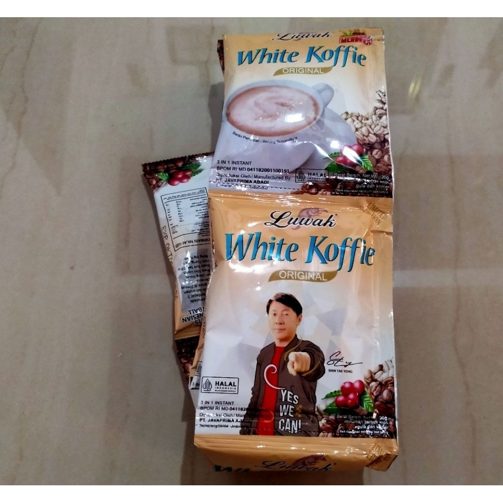 

LUWAK WHITE KOFFIE - PAKET 5 SACHET