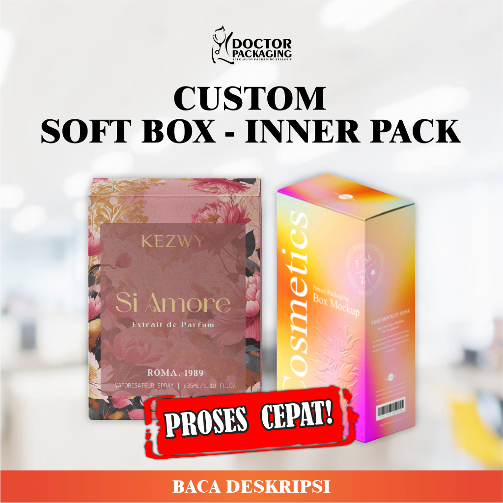 

Custom Box Parfum / Box Skin Care / Box Produk Full Printing