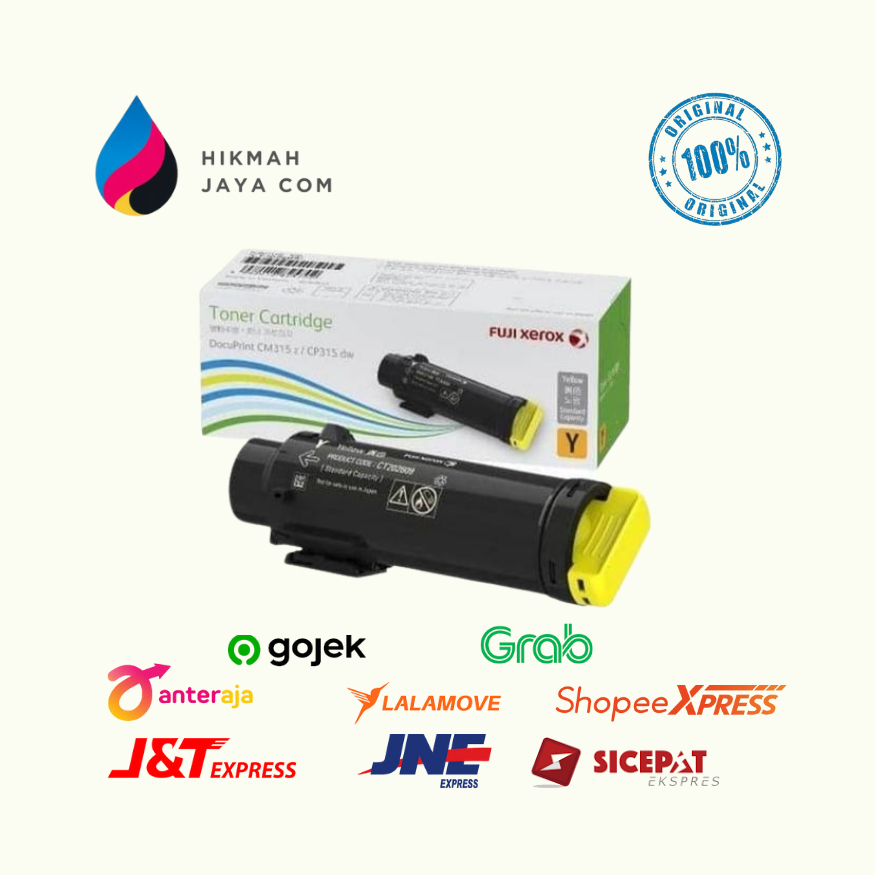 Toner Fuji Xerox Docuprint Cm315z/Cp315dw High Yellow