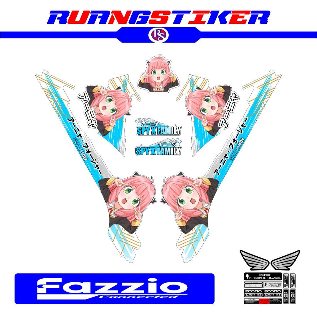 STRIPING FAZZIO MOTIF ANYA FORGER / 2 / STIKER / STICKER / FAZZIO / ANYA FORGER / SPY X FAMILY / FAZ