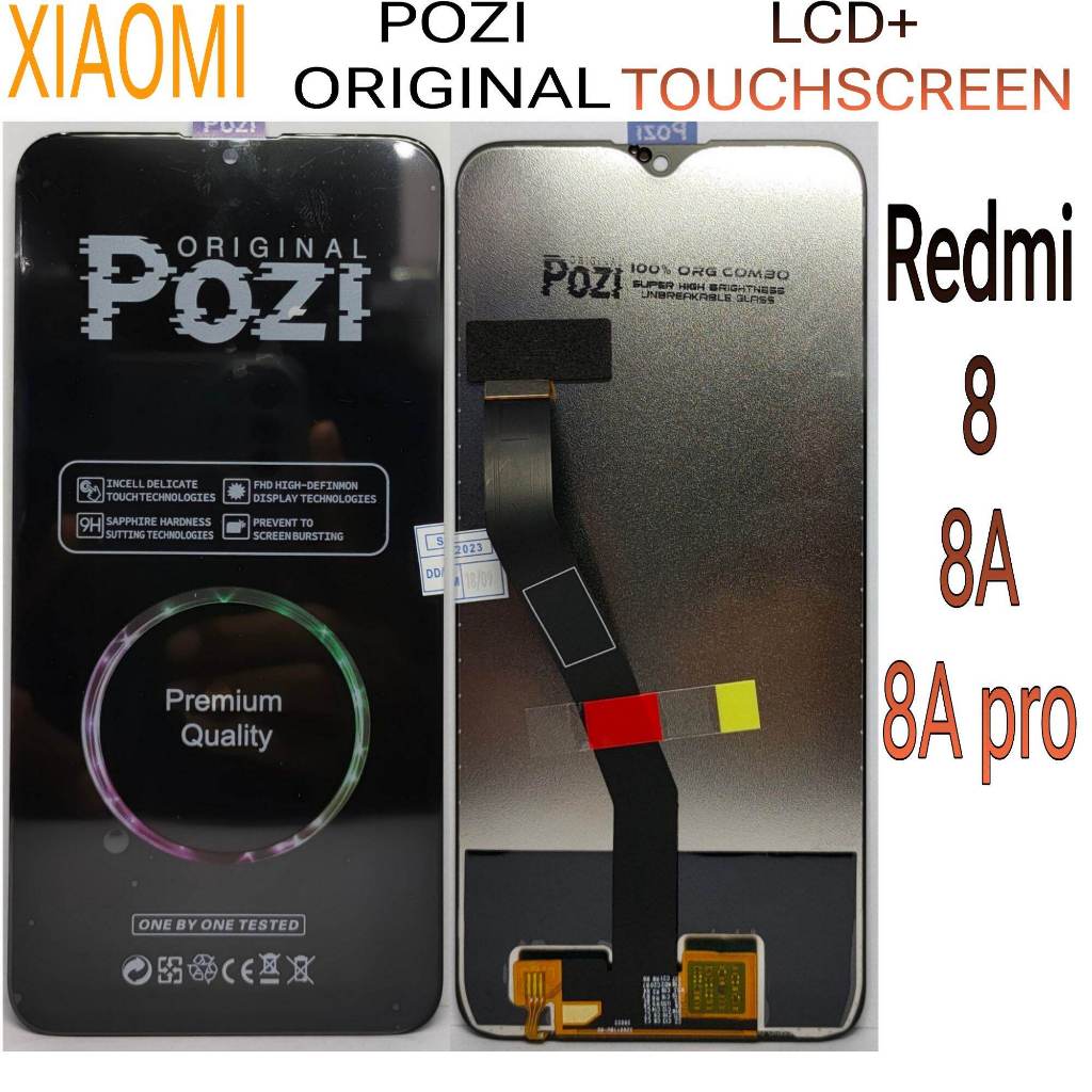 [POZI] LCD POZI LCD Pozi - Lcd Xiaomi Redmi 8 / Redmi 8A / 8A Pro Fullset Touchscreen GROSIR MURAH