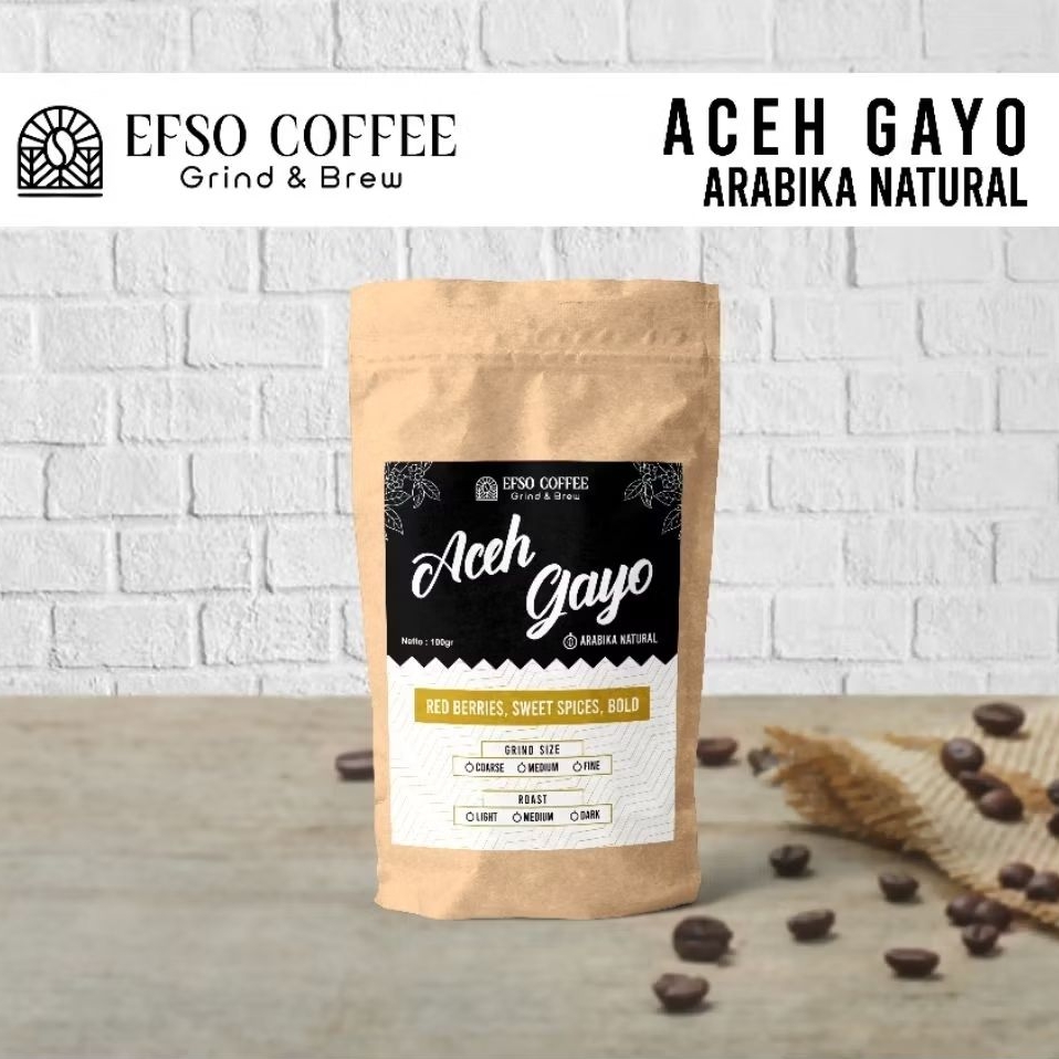 

Aceh Gayo - Arabika Natural | 100gr