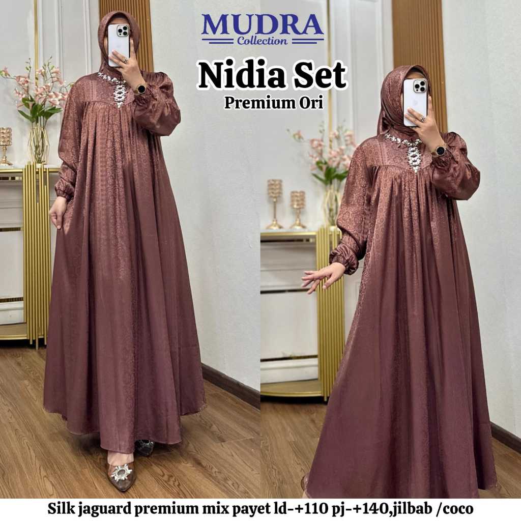 Gamis Mudra Collection / Gamis Terbaru / Gamis Wanita / Gamis Premium / Aluna / Vianti / Misbah / Ni