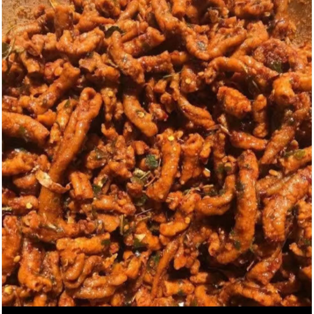 

Ygshop17 Usus Ayam Krispi Extra Pedas Daun Jeruk 1 Kg Geratis Seblak Mix Pedas