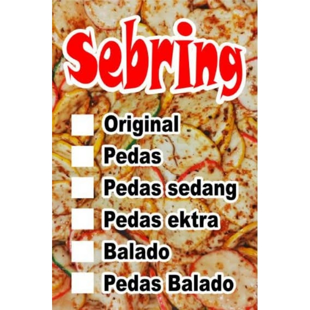 

Sebring /Krupuk Seblak Kering,Renyah, Cemilan enak dan nikmat