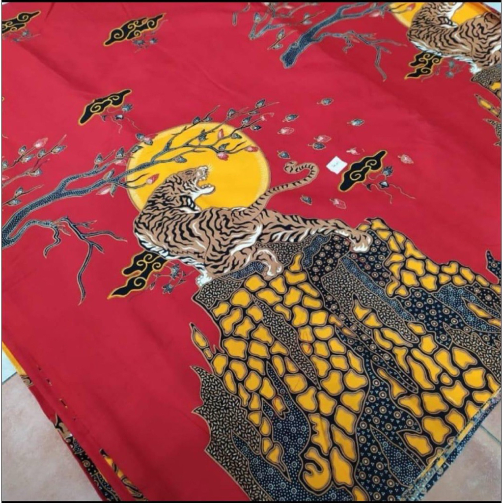 KAIN BATIK MOTIF HARIMAU