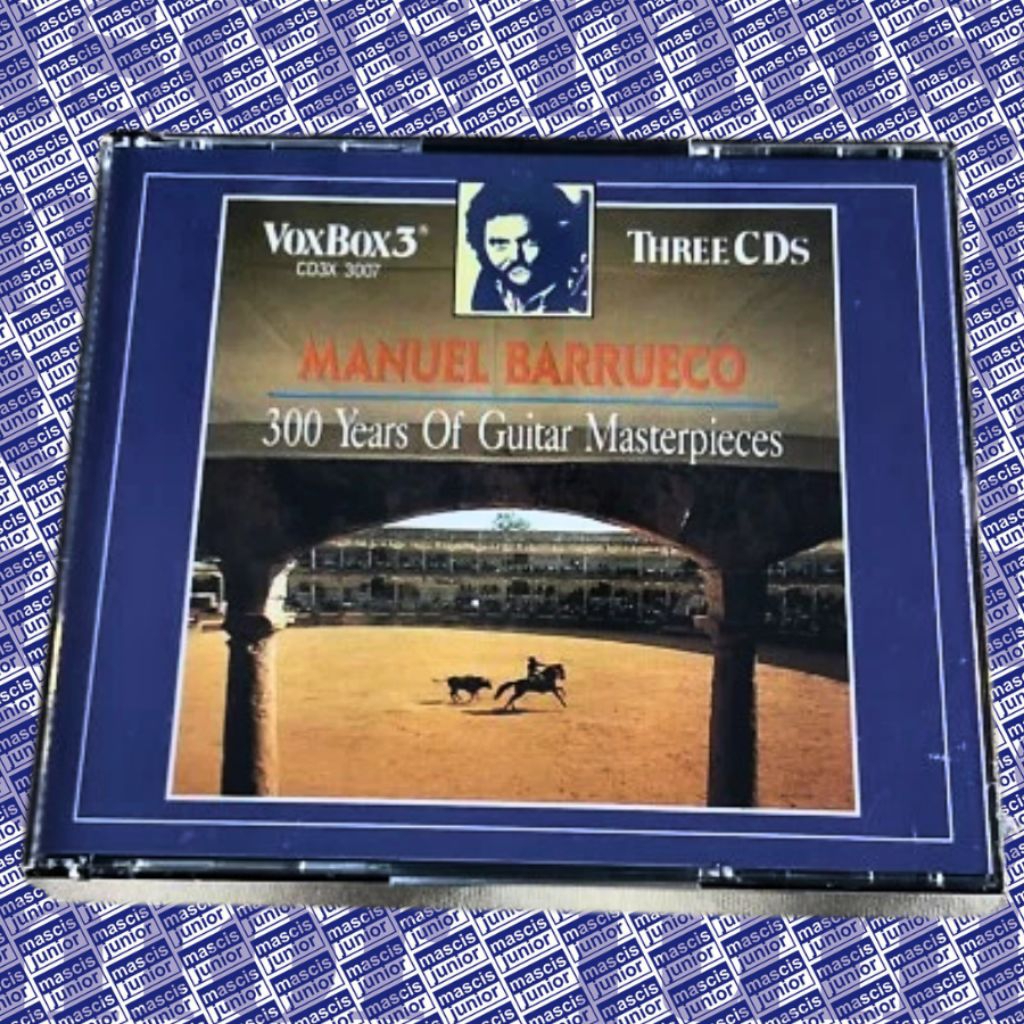 CD MANUEL BARRUECO - 300 Years of Guitar Masterpieces