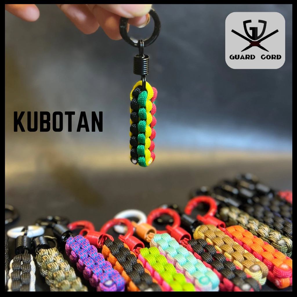 Gantungan Kunci Unik Lucu Tali Paracord KUBOTAN GUARD CORD INDONESIA