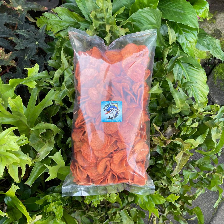 

BASRENG BULAT ATAU BASRENG KOIN PEDAS DAUN JERUK 500 GRAM Food Snacks Keripik