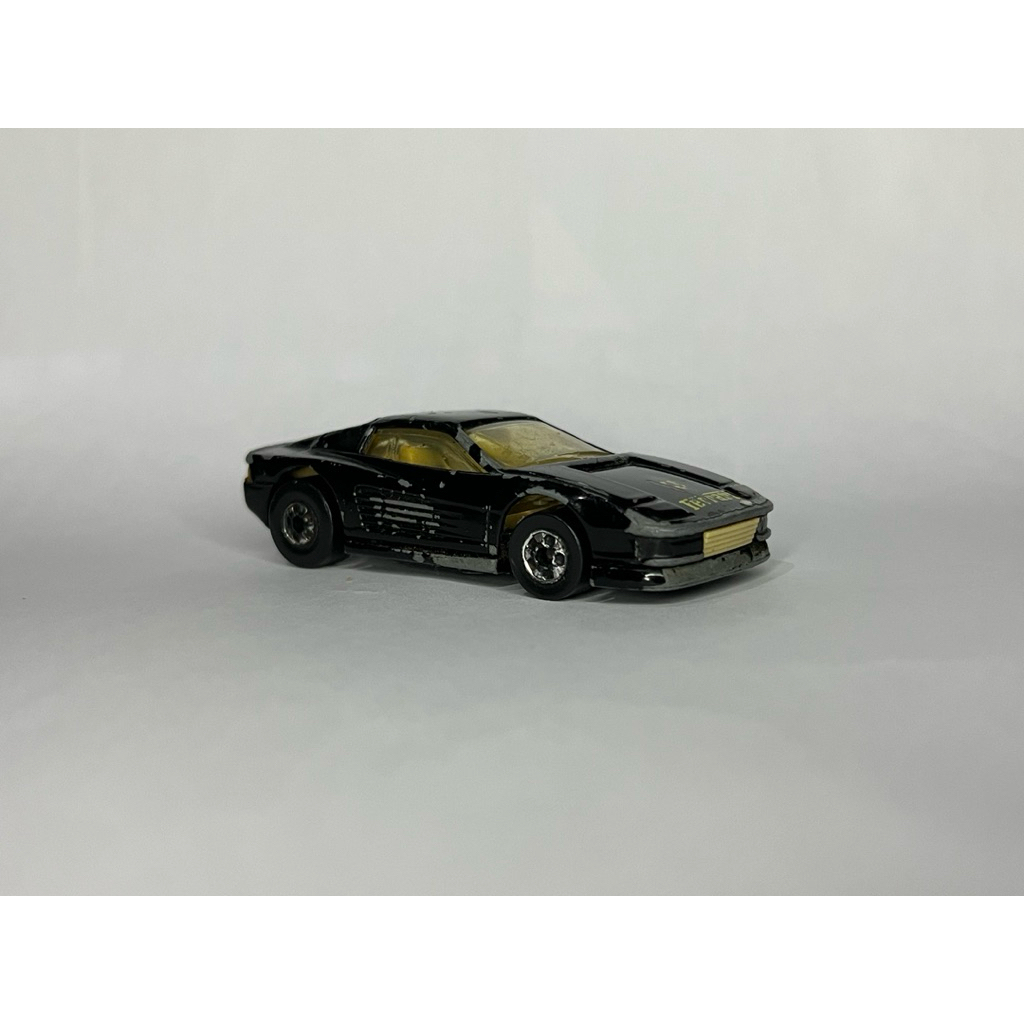 Hot Wheels Ferrari Testarossa Black Made In India Loose