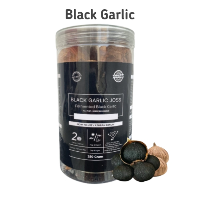 

Forcysn Bawang Hitam Tunggal Putih Premium Black Garlic Jos 250Gr