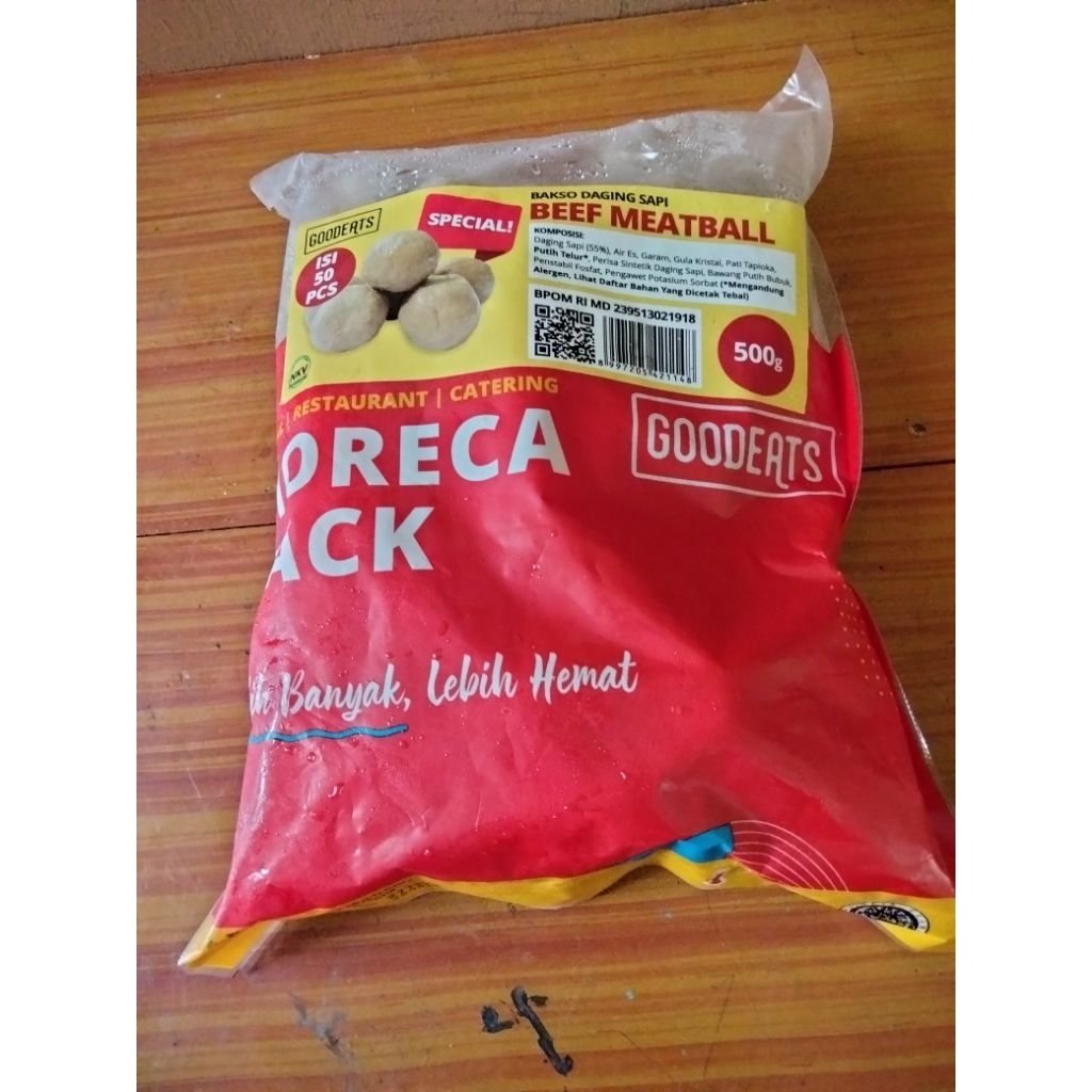 

bakso horeca beef meatball isi 50 pcs
