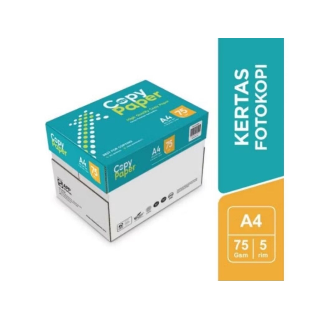 

Kertas HVS A4 Copy Paper 1Dus (5rim)