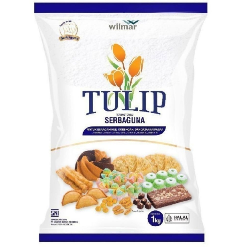 

Tepung tulip kemasan 1 kg