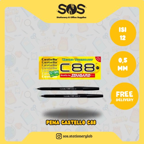 

Pena Castello C88 Hitam