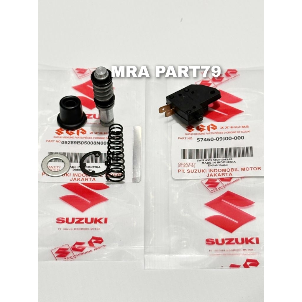 Seal master rem kit depan+Switch rem depan kanan Satria Fu 150 Karbu Satria HIU Satria lumba, SGP Qu