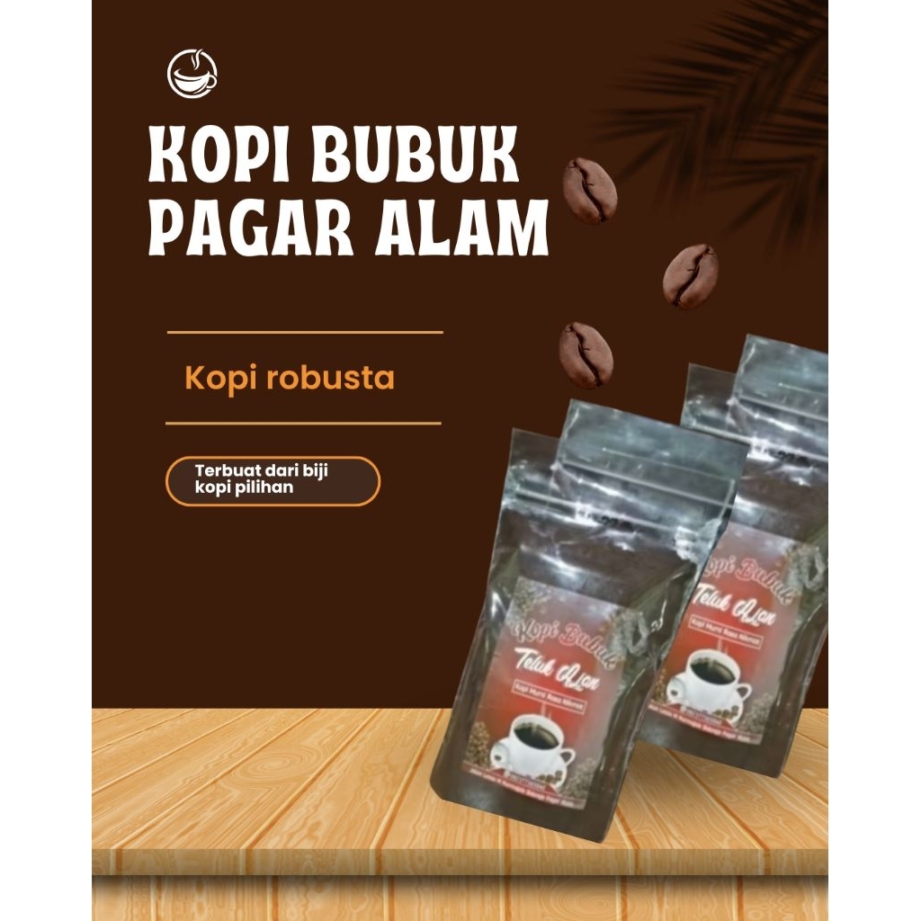 

KOPI BUBUK KOPI PAGARALAM 200 gr
