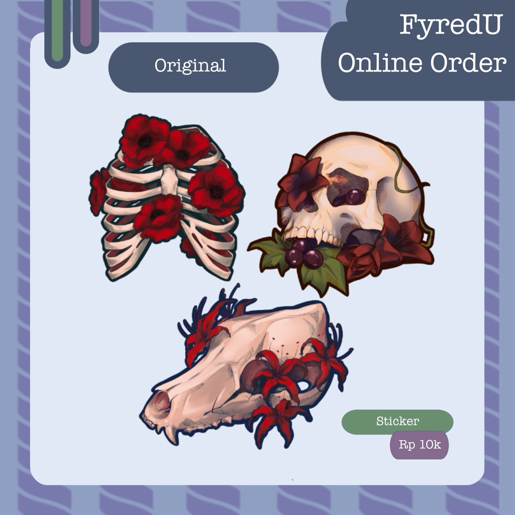 

!!Sticker!! Original Art -FyredU-