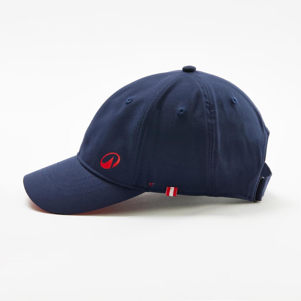 Decathlon Topi Tenis Topi Tc 500 58 Cm - Navy/Merah - 8530077