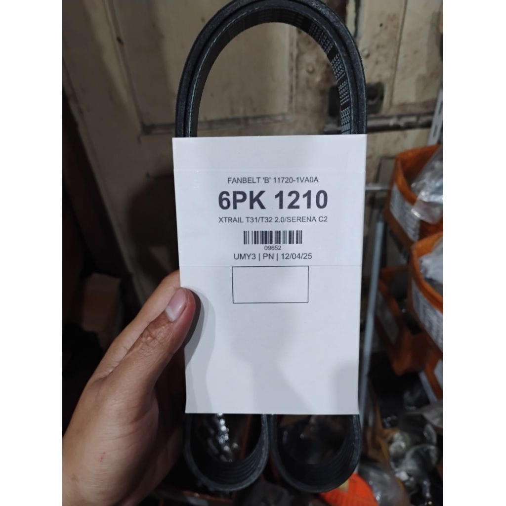 Fanbelt Nissan Xtrail T31/T32 2.0/Serena C26 6PK 1210
