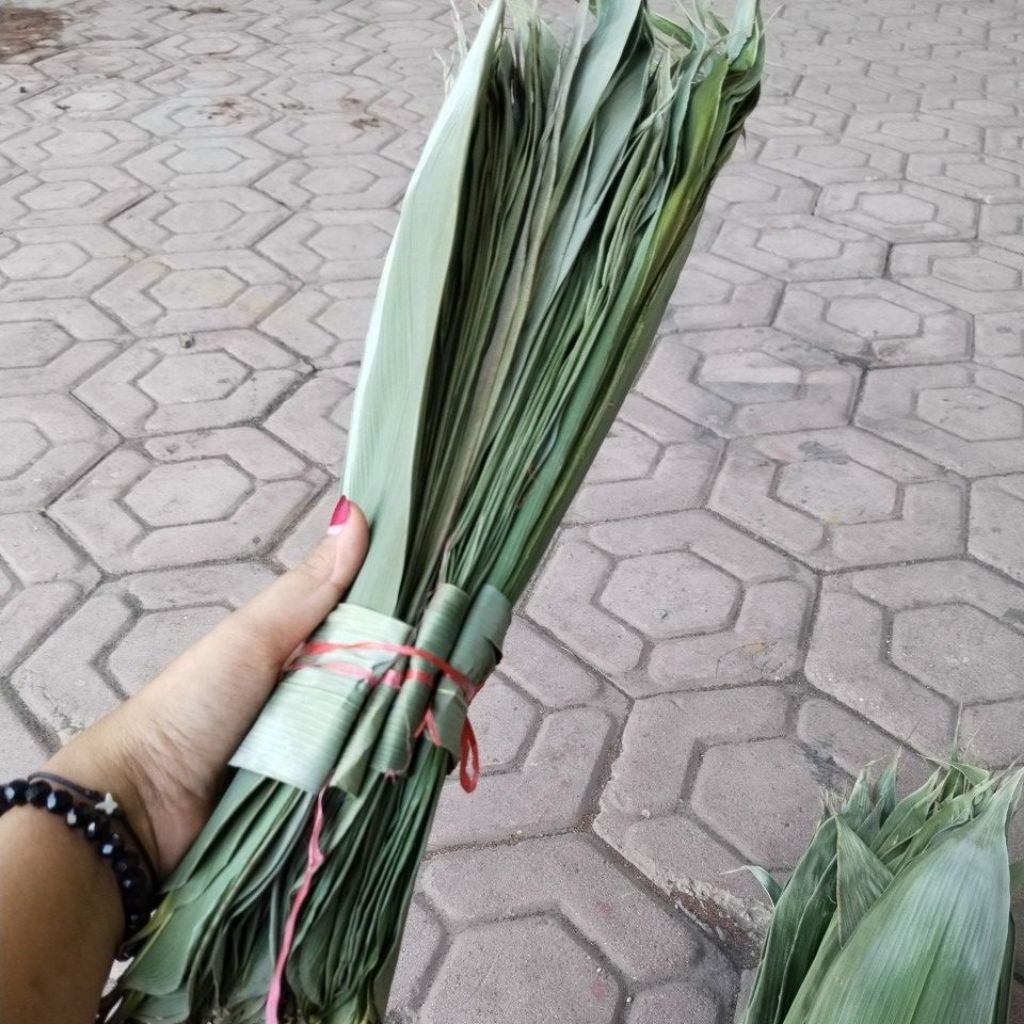 

daun bambu kering bakcang